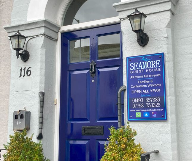 Seamore Guest House in Great Yarmouth, Norfolk
