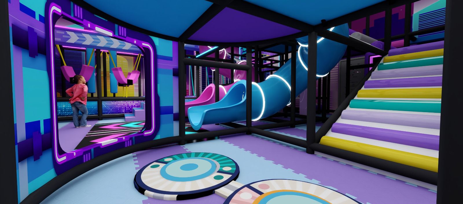 Neon Adventure Park in Southtown, Norfolk