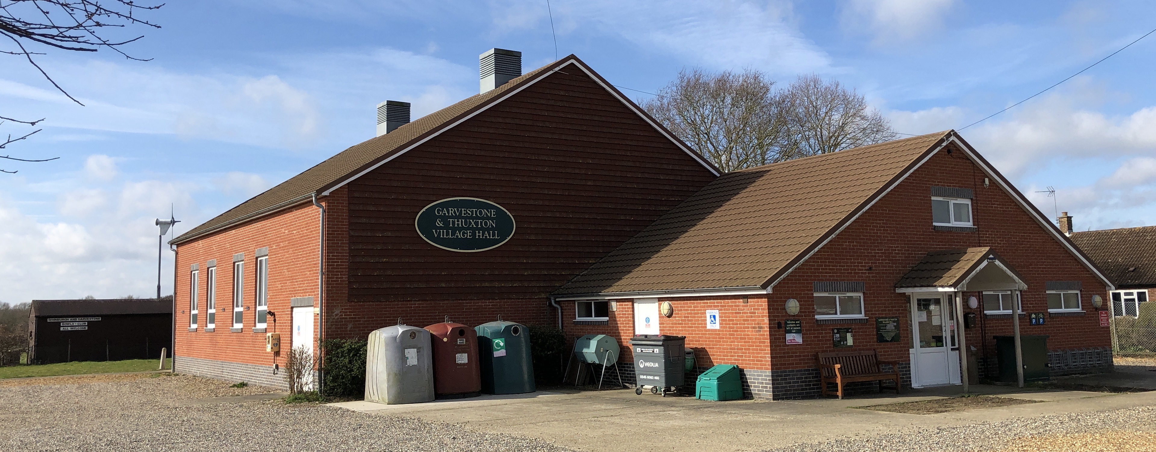 Garvestone Village Hall in Garvestone, Norfolk