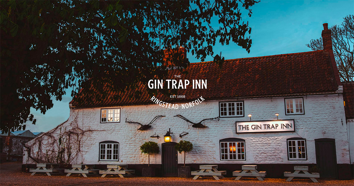 The Gin Trap Inn in Ringstead, Norfolk