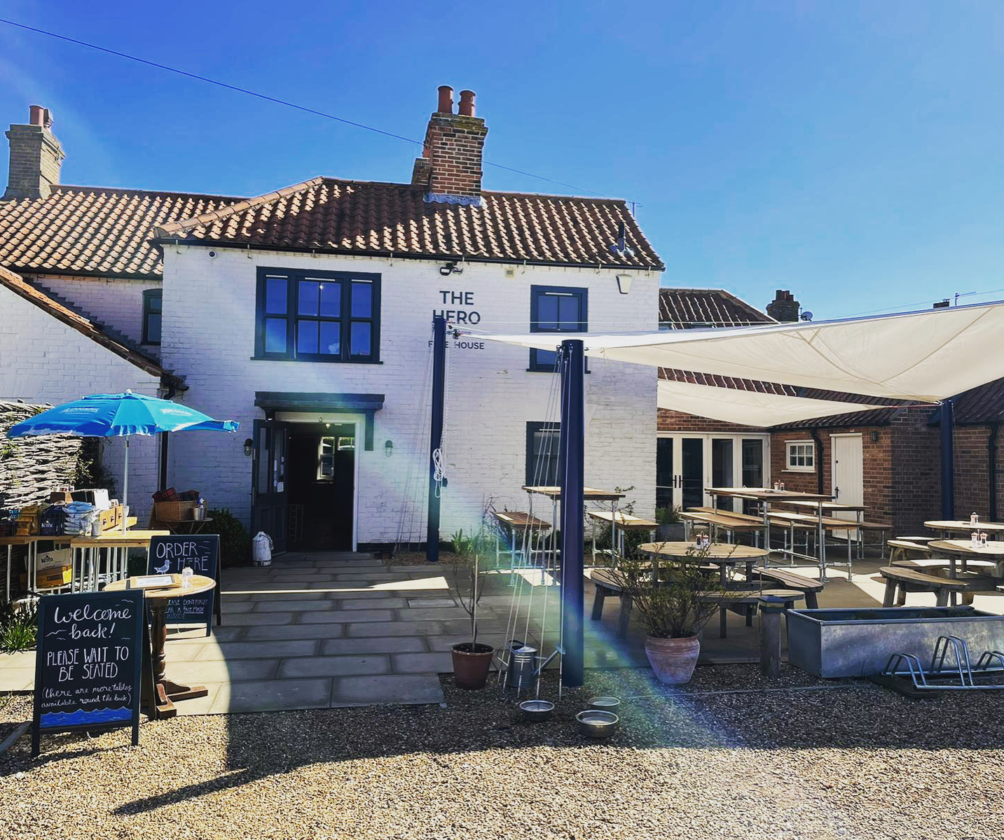 The Hero in Burnham Overy Staithe, Norfolk