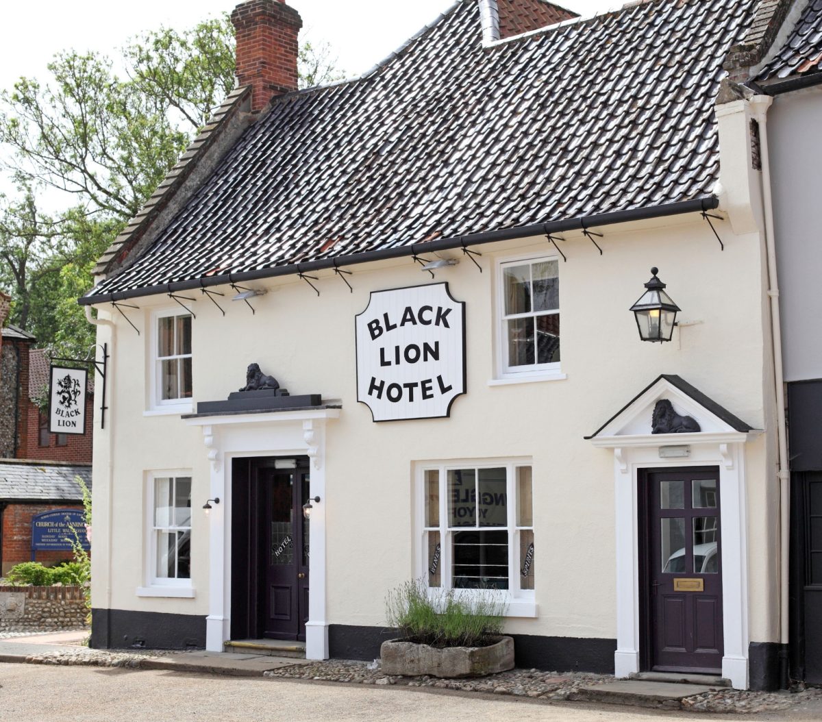 Black Lion Hotel in Little Walsingham, Norfolk