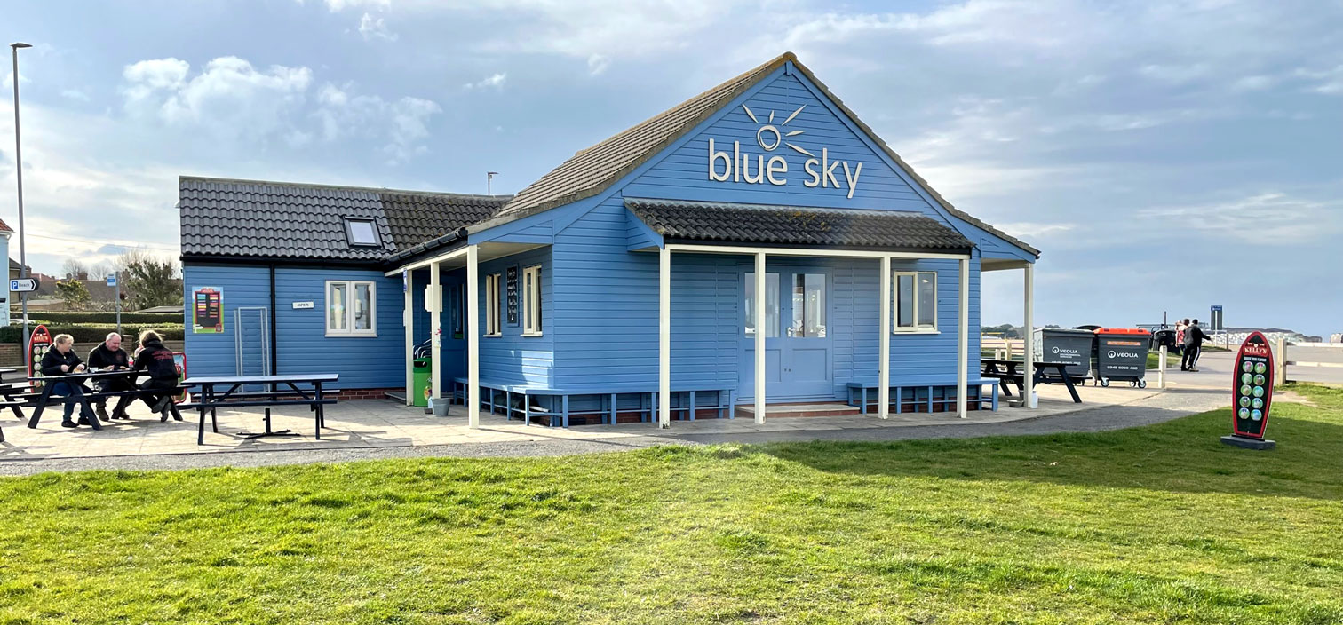 Blue Sky Cafe in Cromer, Norfolk