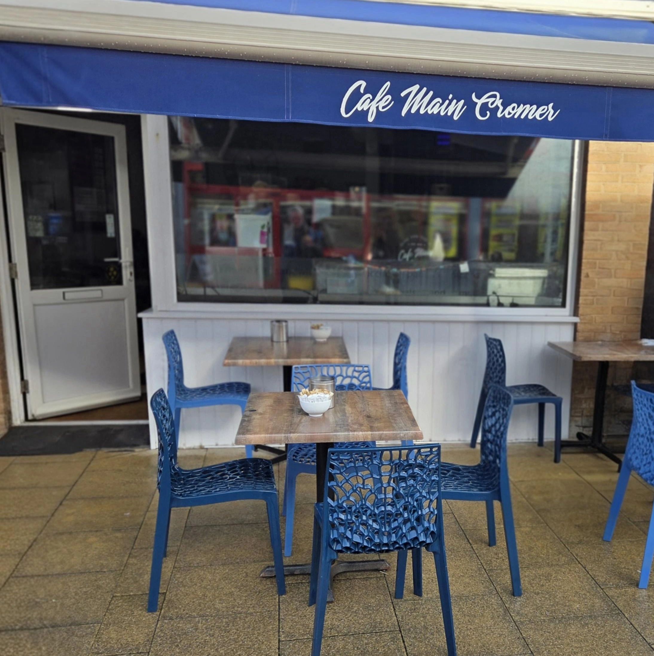 Cafe Main in Cromer, Norfolk