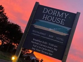 Dormy House Restaurant in West Runton, Norfolk