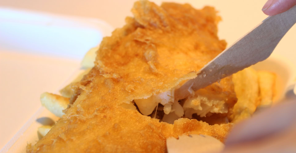 French's Fish & Chip Shop in Wells-next-the-Sea, Norfolk