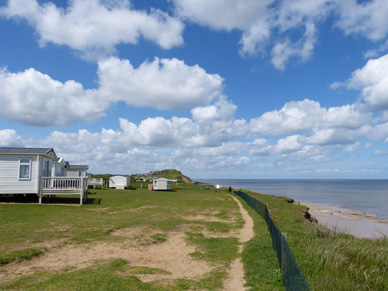 Laburnum Caravan Park in West Runton, Norfolk