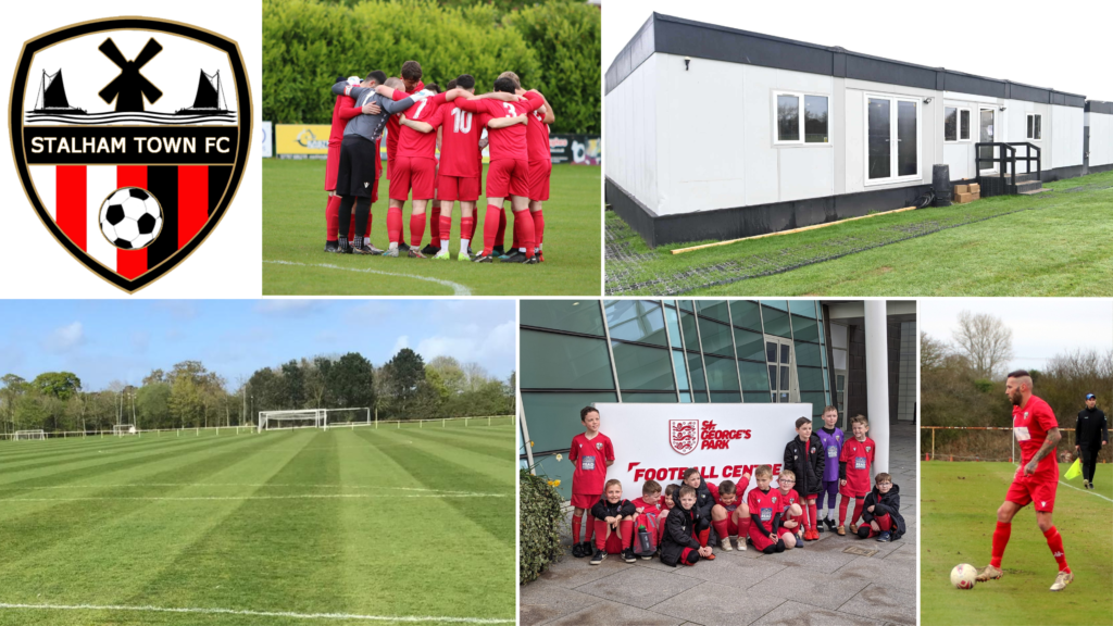 Stalham Town Football Club in Brumstead, Norfolk