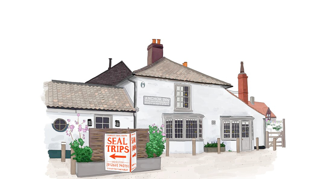 The Anchor Inn in Morston, Norfolk
