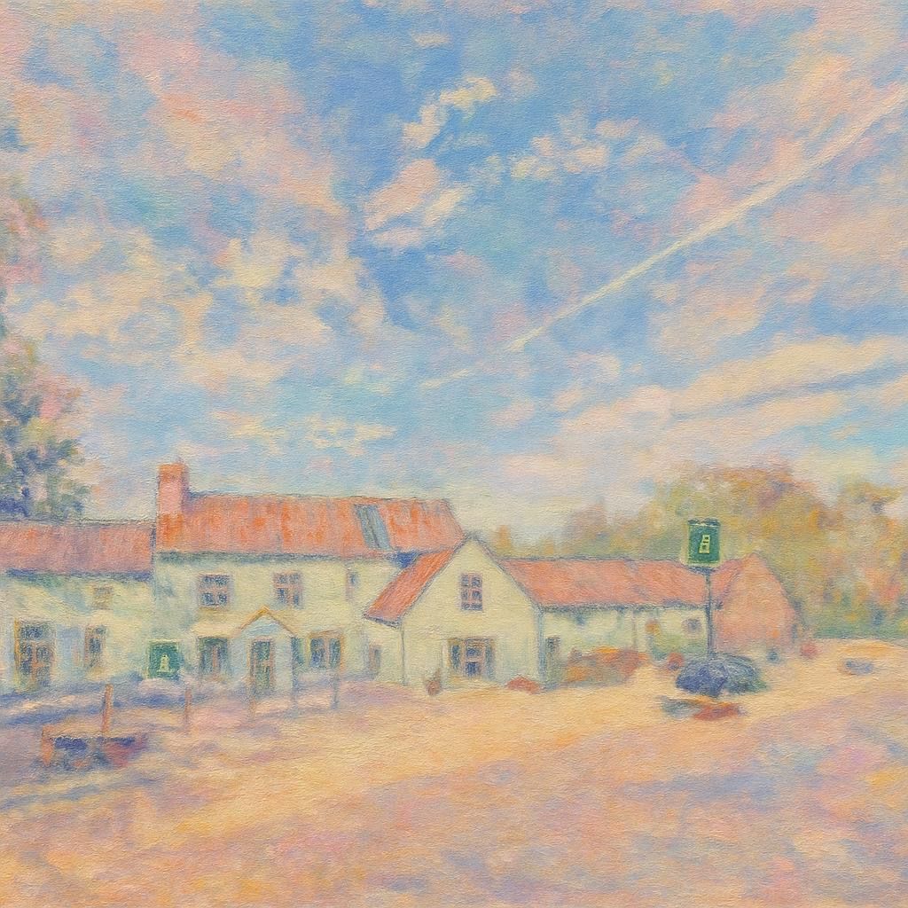 The Barsham Arms in East Barsham, Norfolk