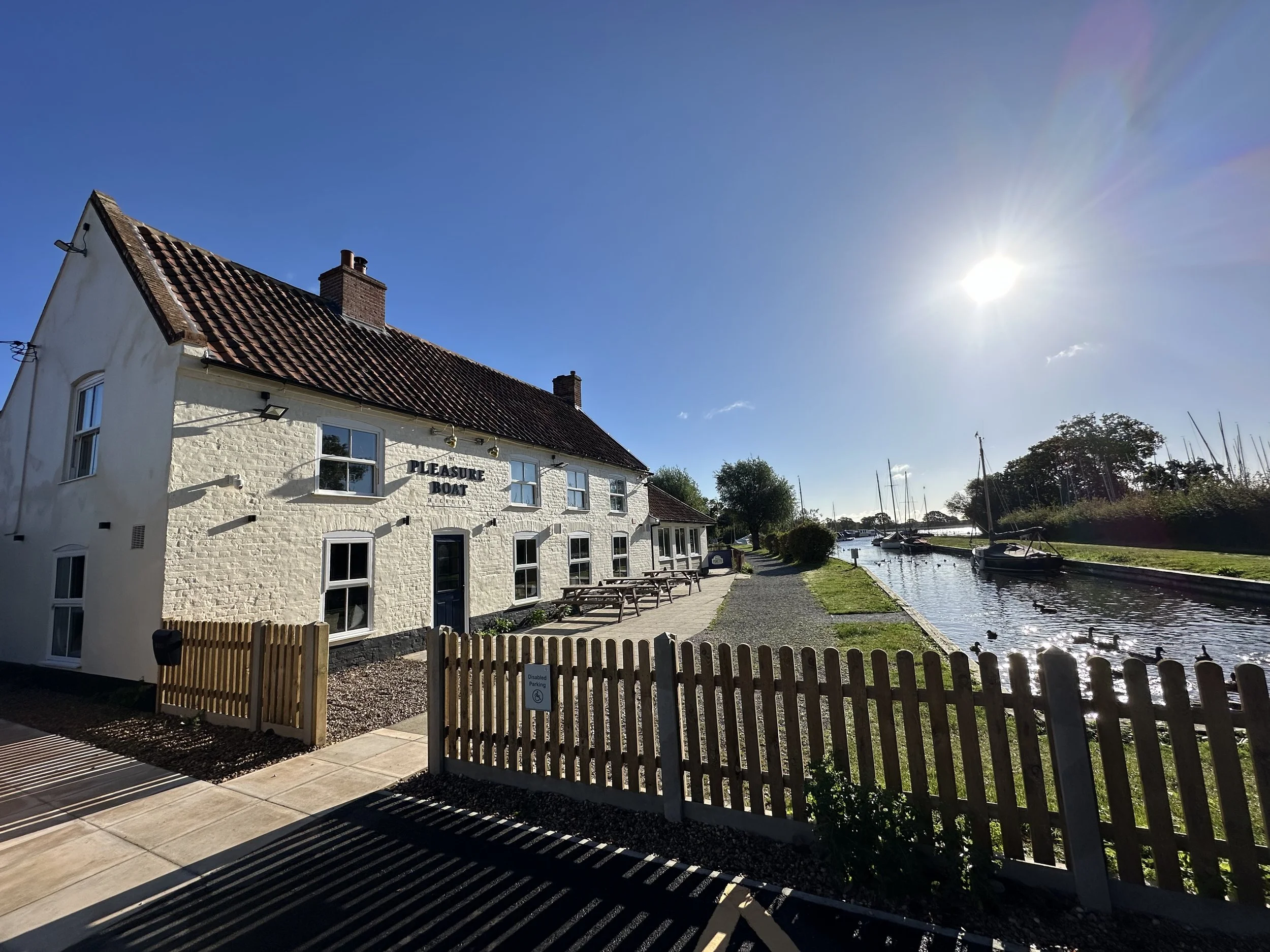 The Pleasure Boat in Hickling, Norfolk