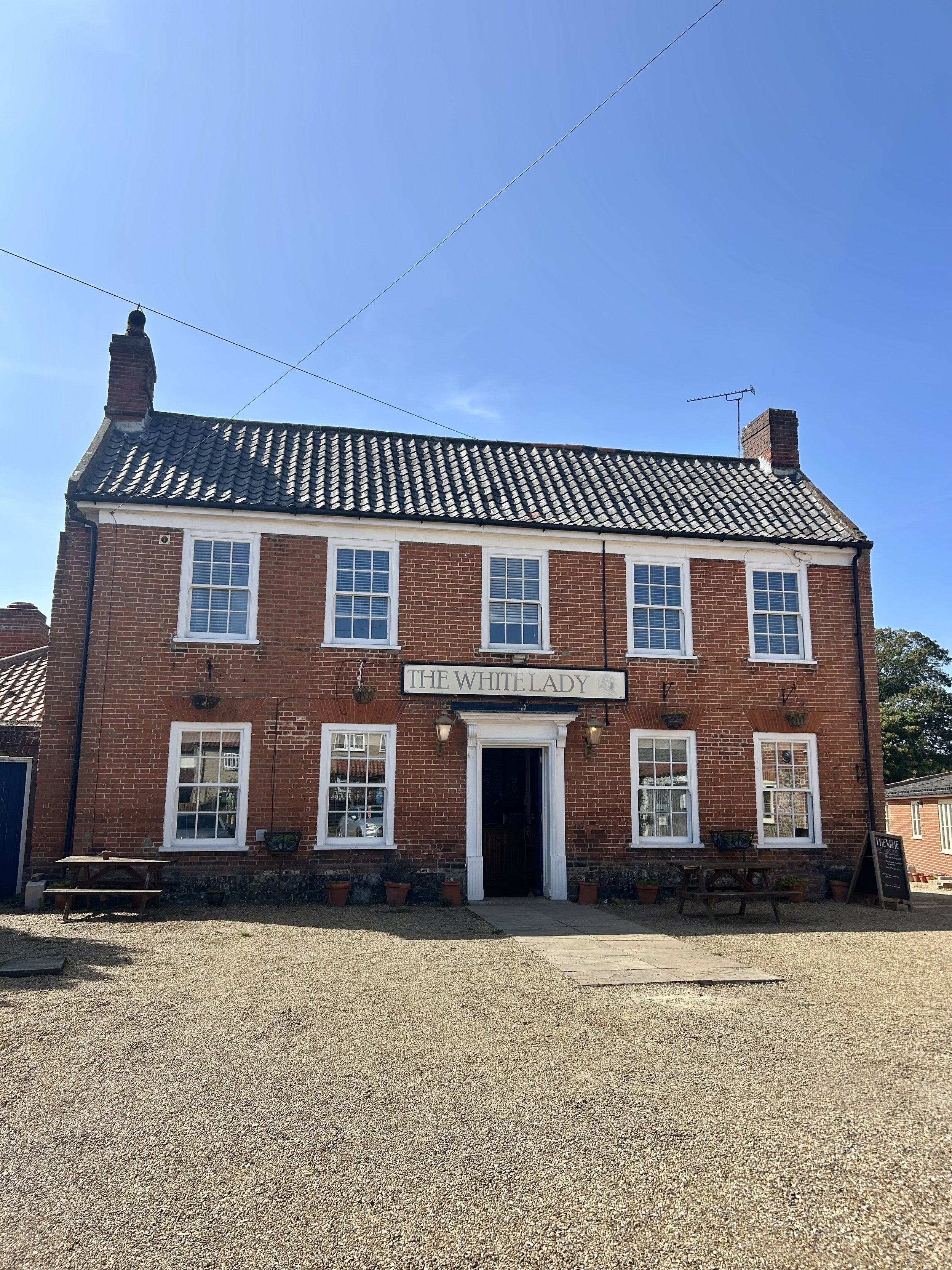 The White Lady in Worstead, Norfolk