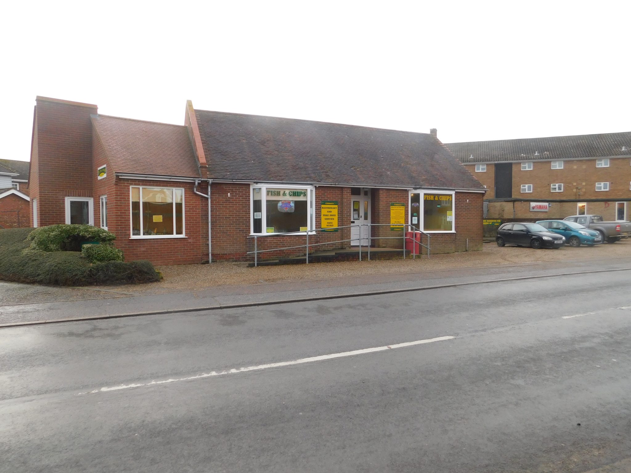 Three Cottages Fish Restaurant in North Walsham, Norfolk