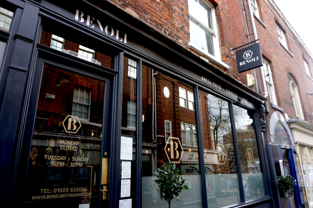 Benoli Restaurant in Norwich, Norfolk
