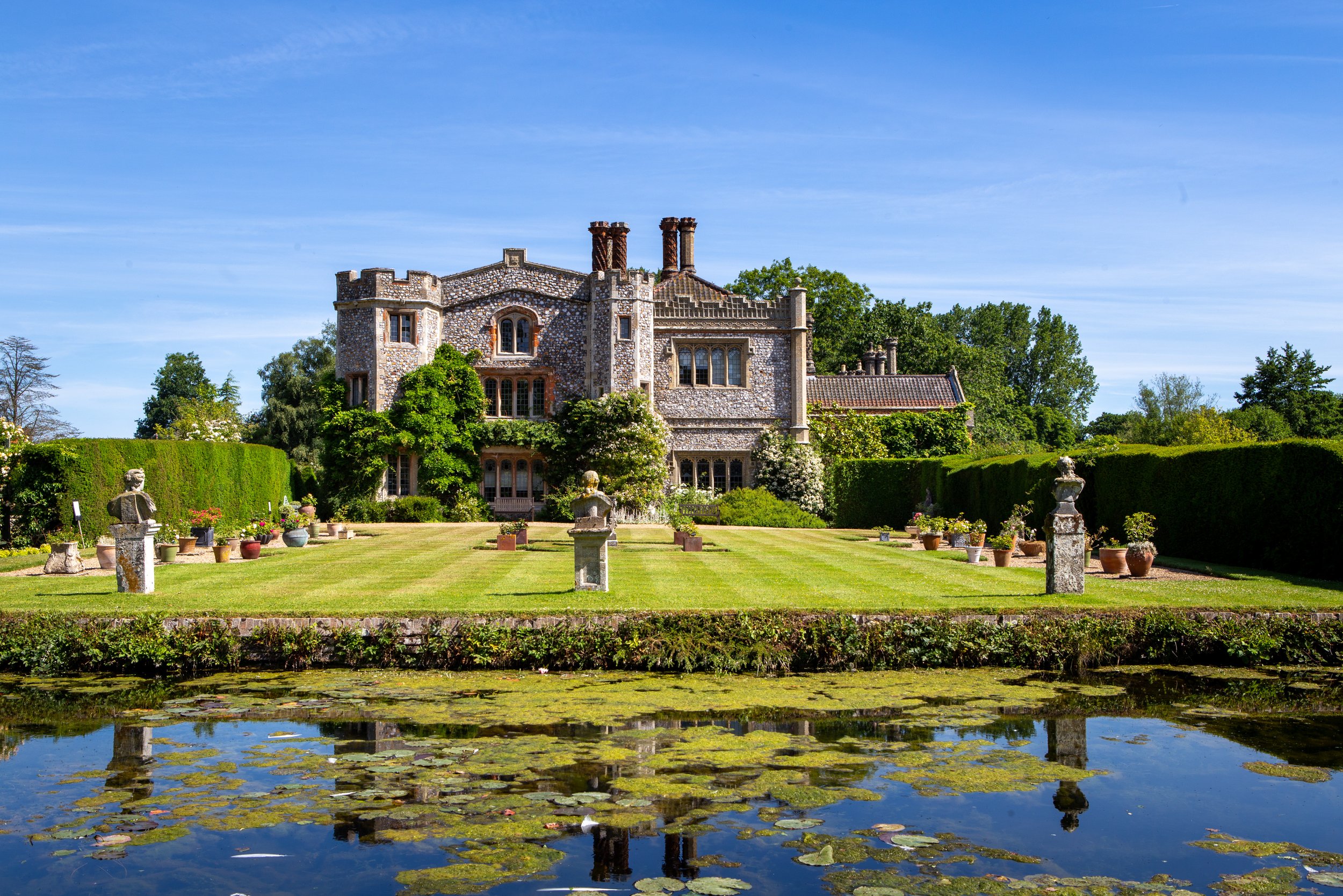 Mannington Hall in Little Barningham, Norfolk