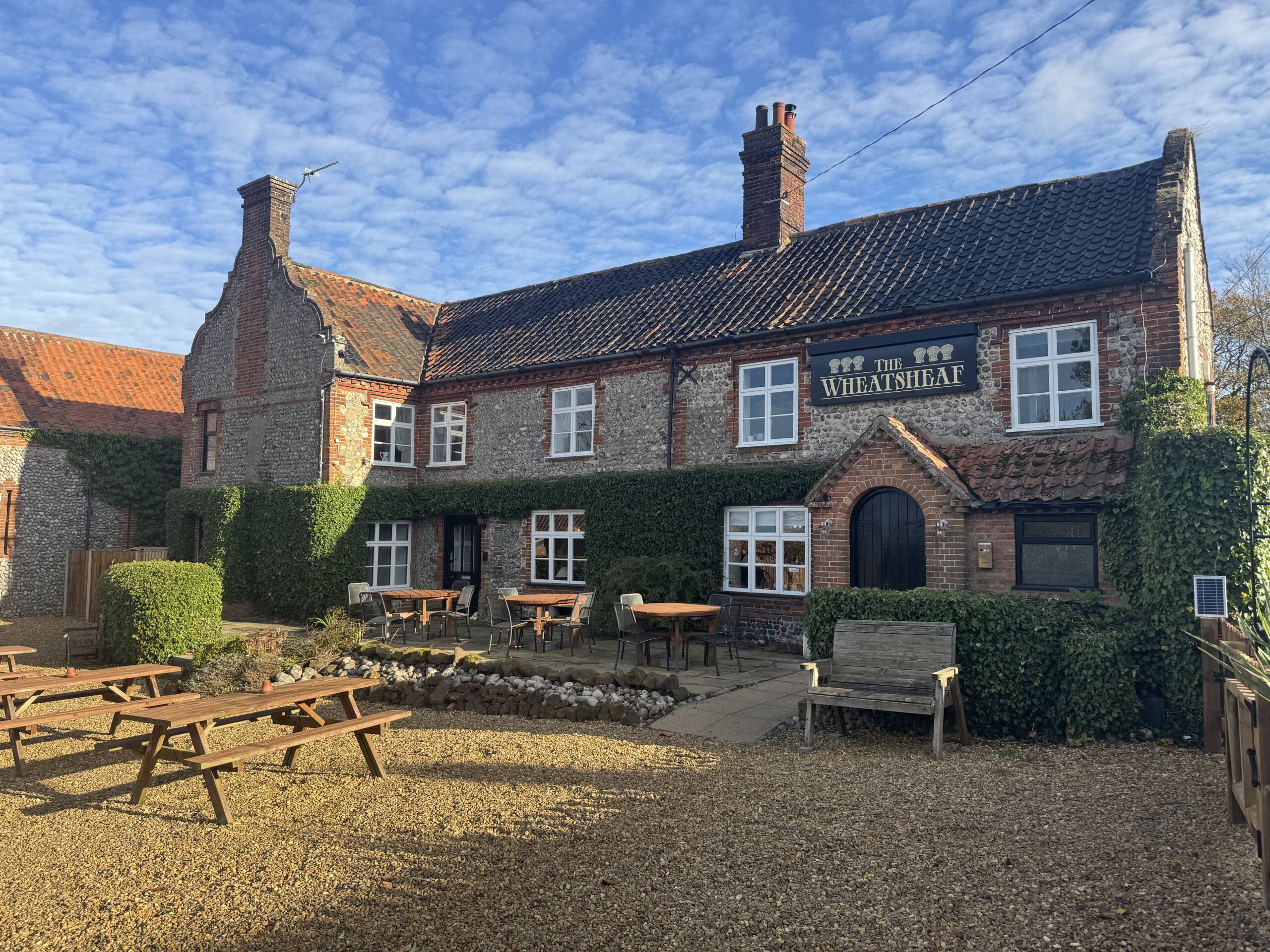 The Wheatsheaf in West Beckham, Norfolk