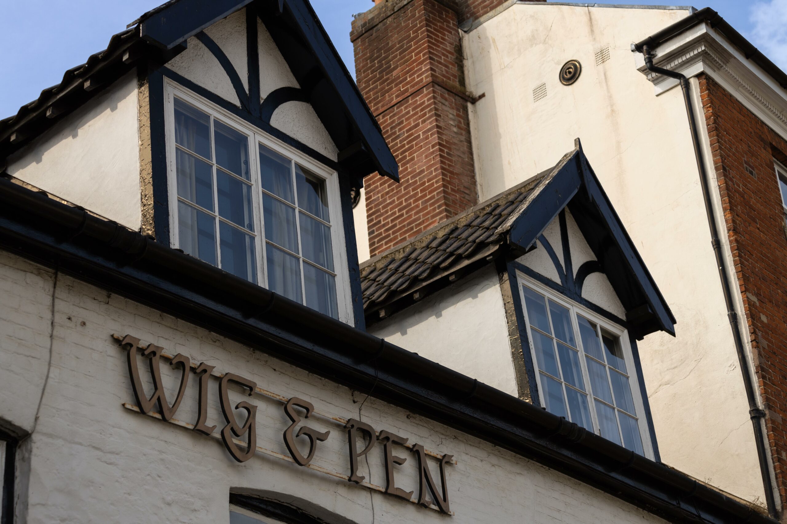 Wig \& Pen Public House in Norwich, Norfolk