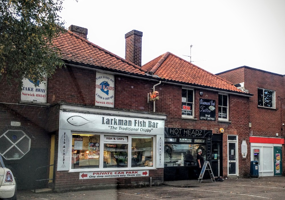 Larkman Fish Bar in North Earlham, Norfolk