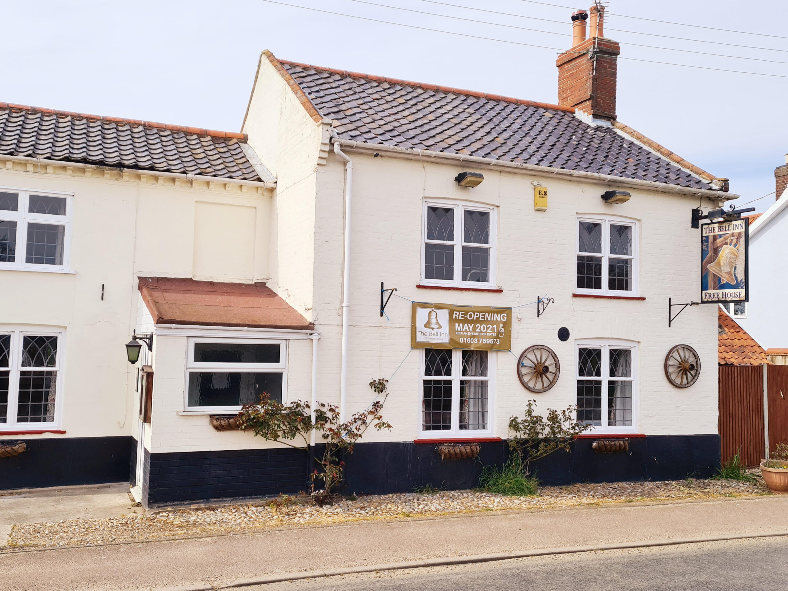 The Bell Inn in Barnham Broom, Norfolk