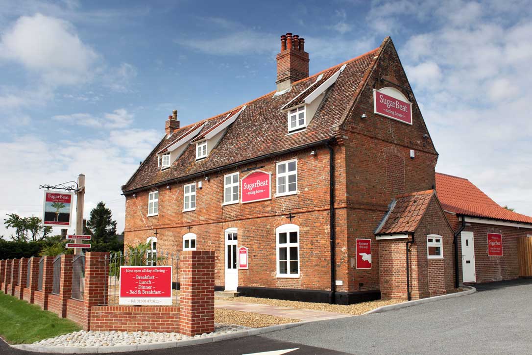 The Sugar Beat Eating House in Swainsthorpe, Norfolk