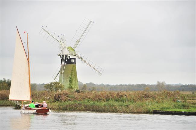 Ramblers in Thurne, Norfolk