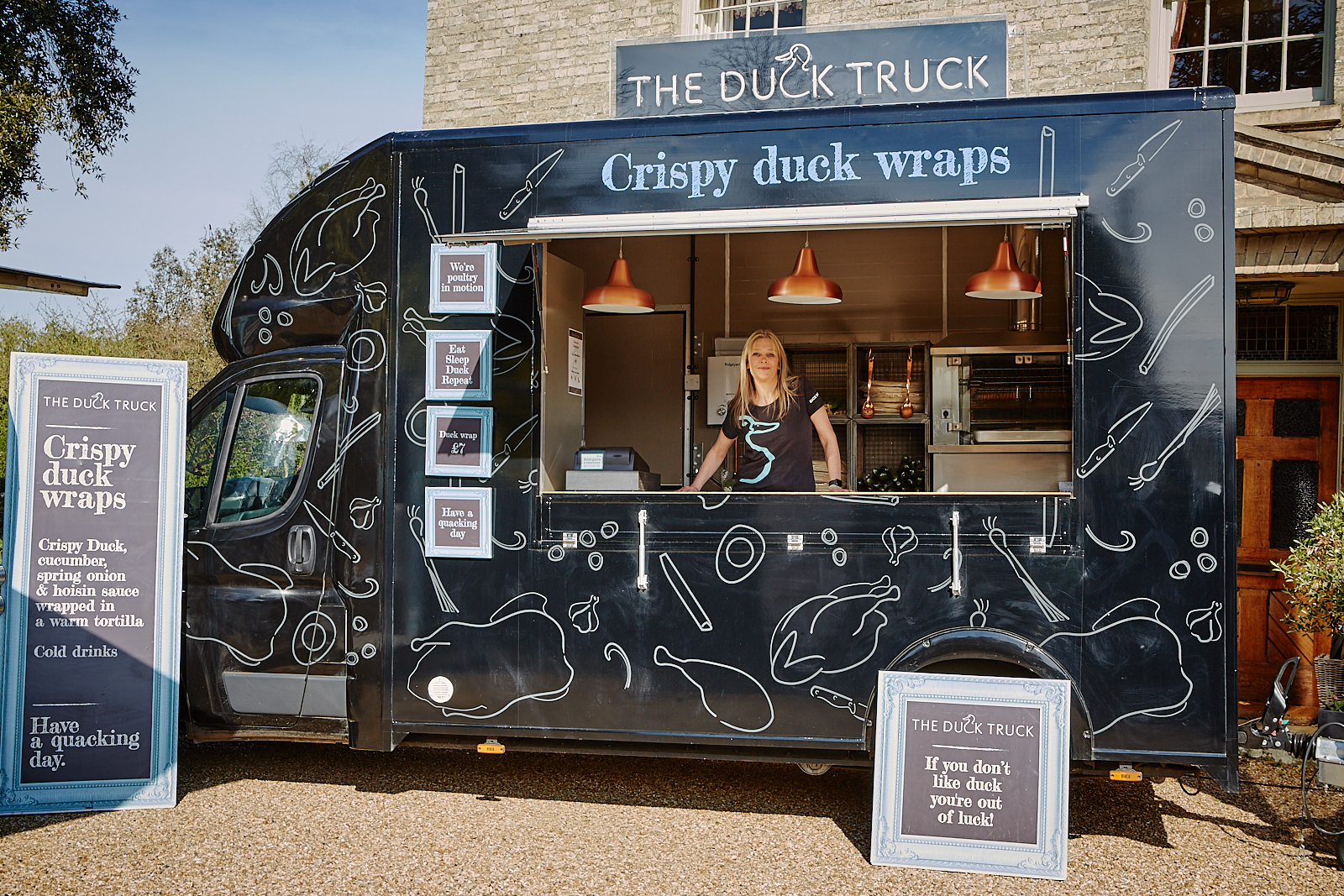 The Norfolk Duck Truck Ltd in Dillington, Norfolk