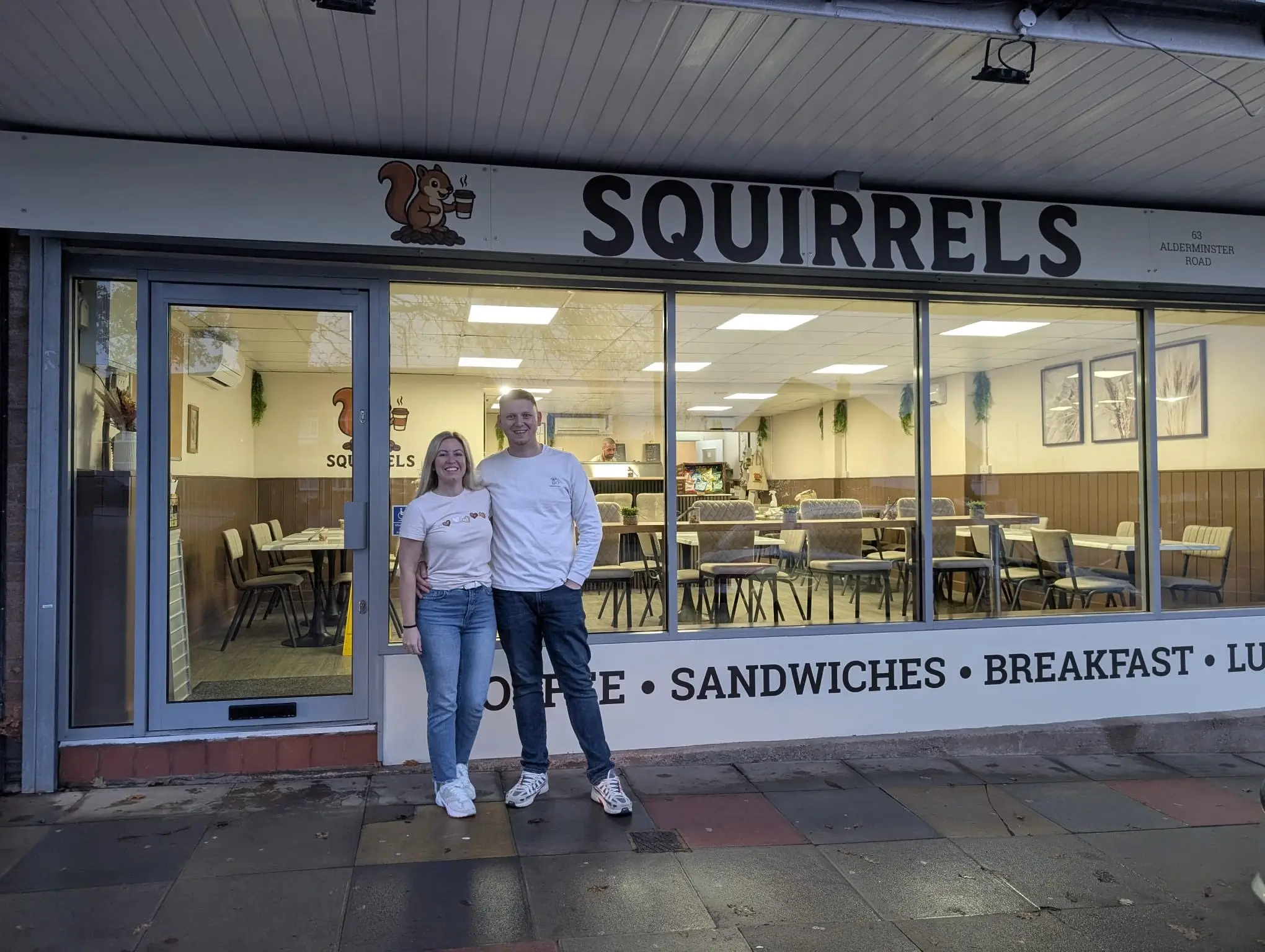 The Squirrels Rest Cafe & Takeaway in Clippings Green, Norfolk