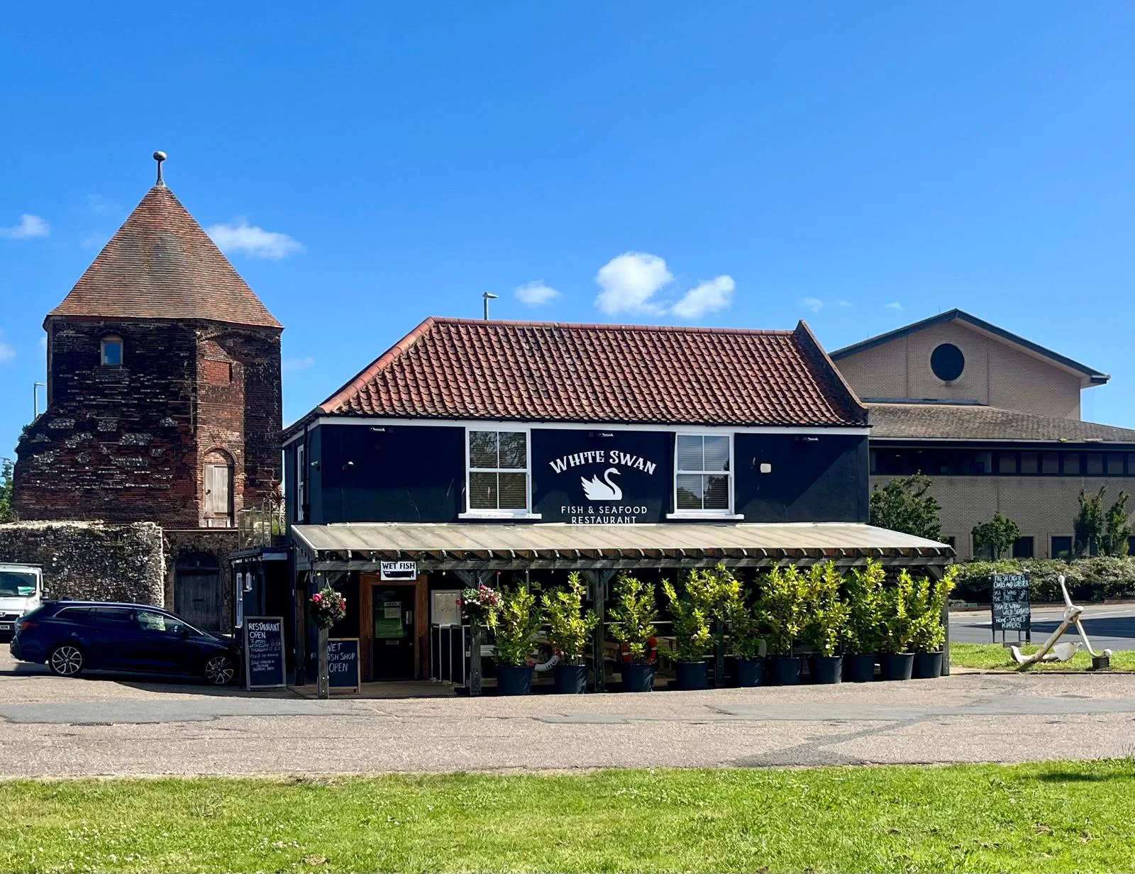 White Swan Fish and Seafood in Runham Vauxhall, Norfolk