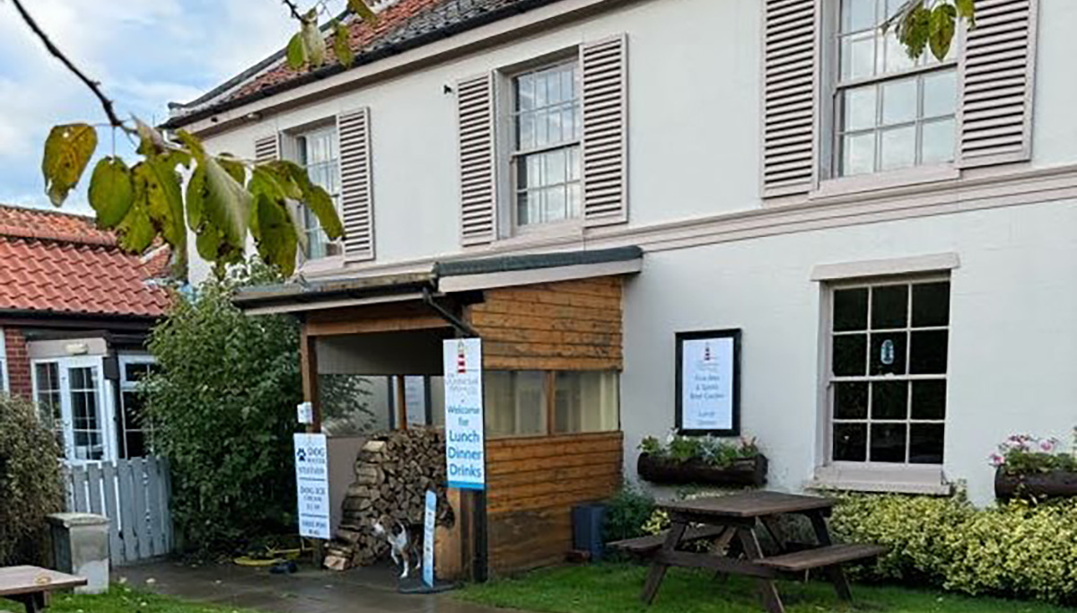The Lighthouse Inn in Walcott, Norfolk