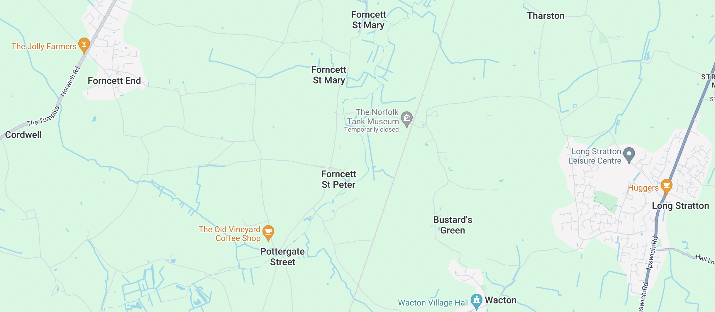 The Old Vineyard in Forncett St Peter, Norfolk