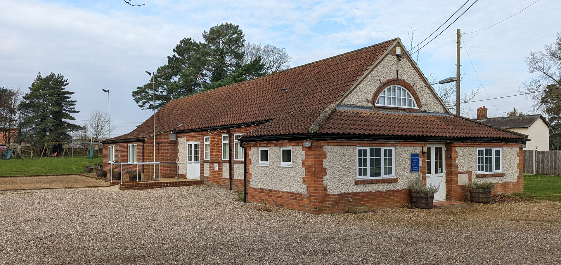 Garnier Village Hall in Eccles, Norfolk
