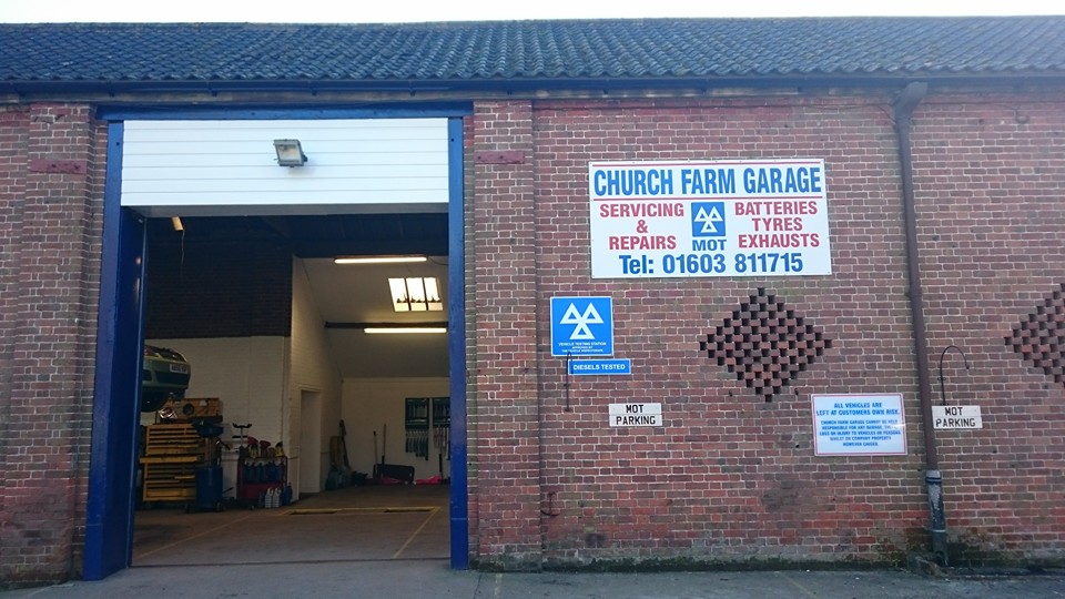 Church Farm Garage in Hethersett, Norfolk