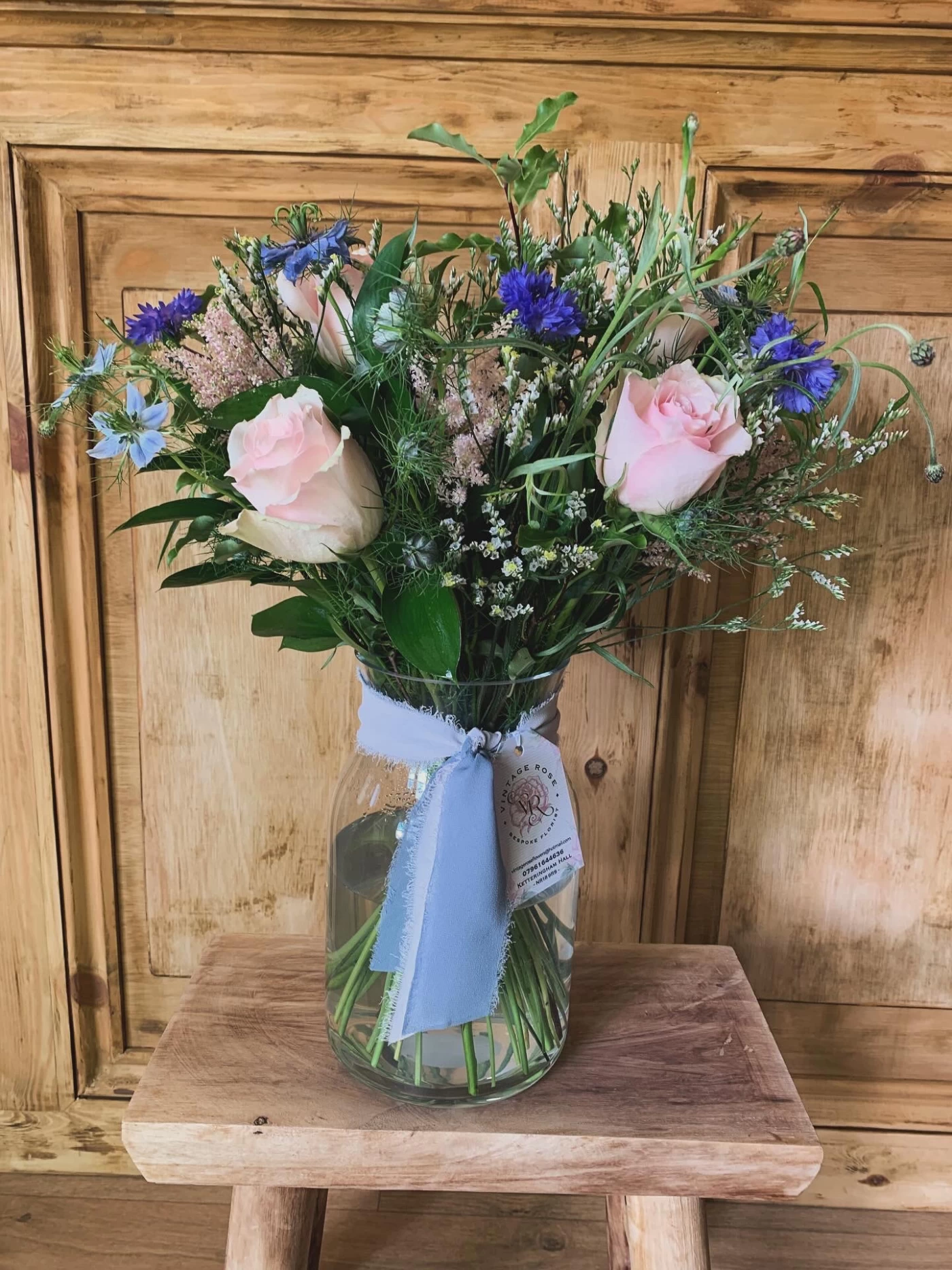 Vintage Rose Flowers in Ketteringham, Norfolk