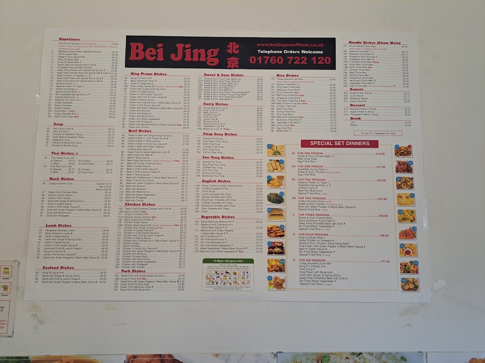 Beijing Diner in Swaffham, Norfolk