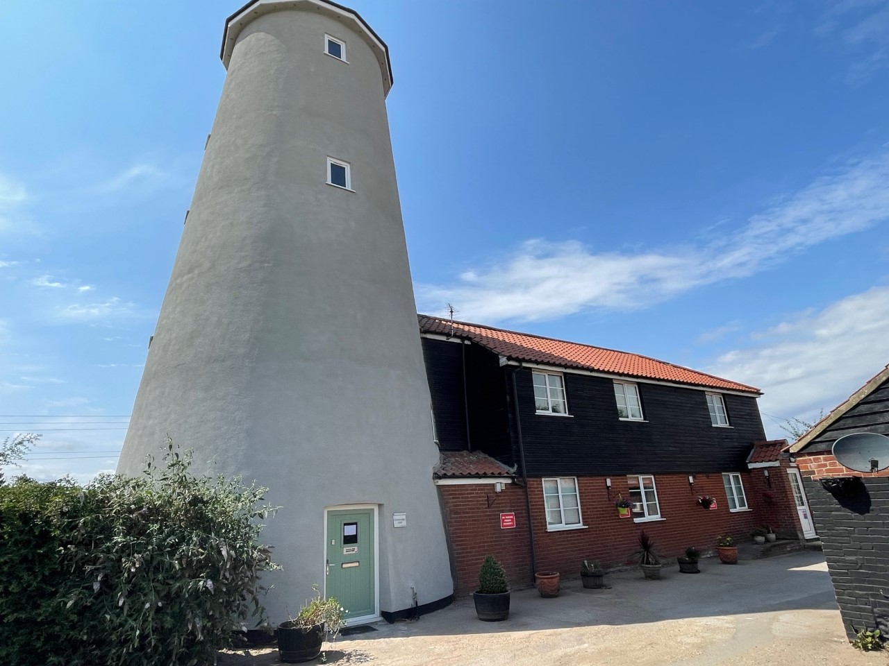 Yaxham Mill in Clint Green, Norfolk