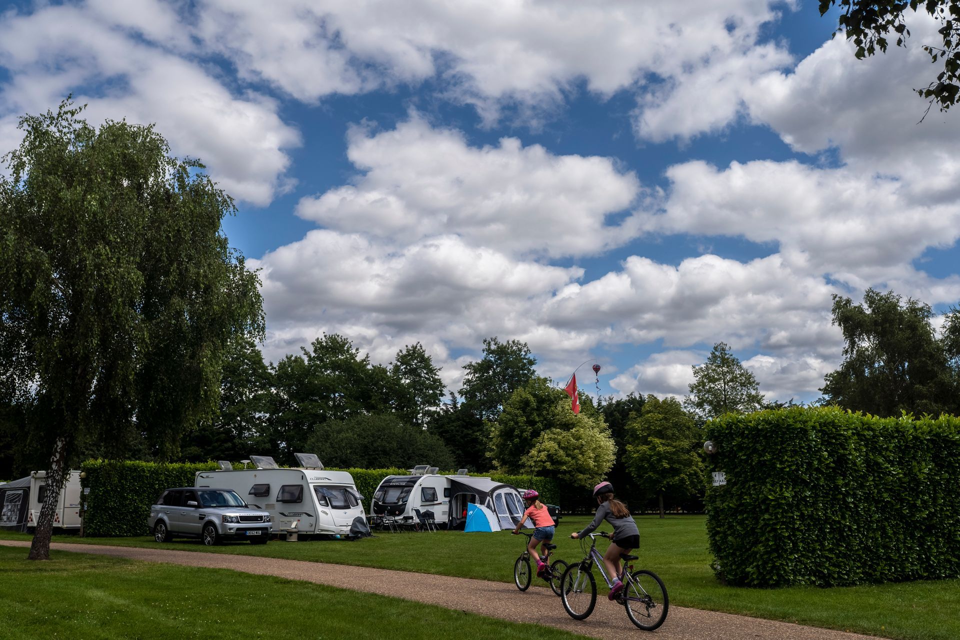 Applewood Caravan & Camping Park in Banham, Norfolk