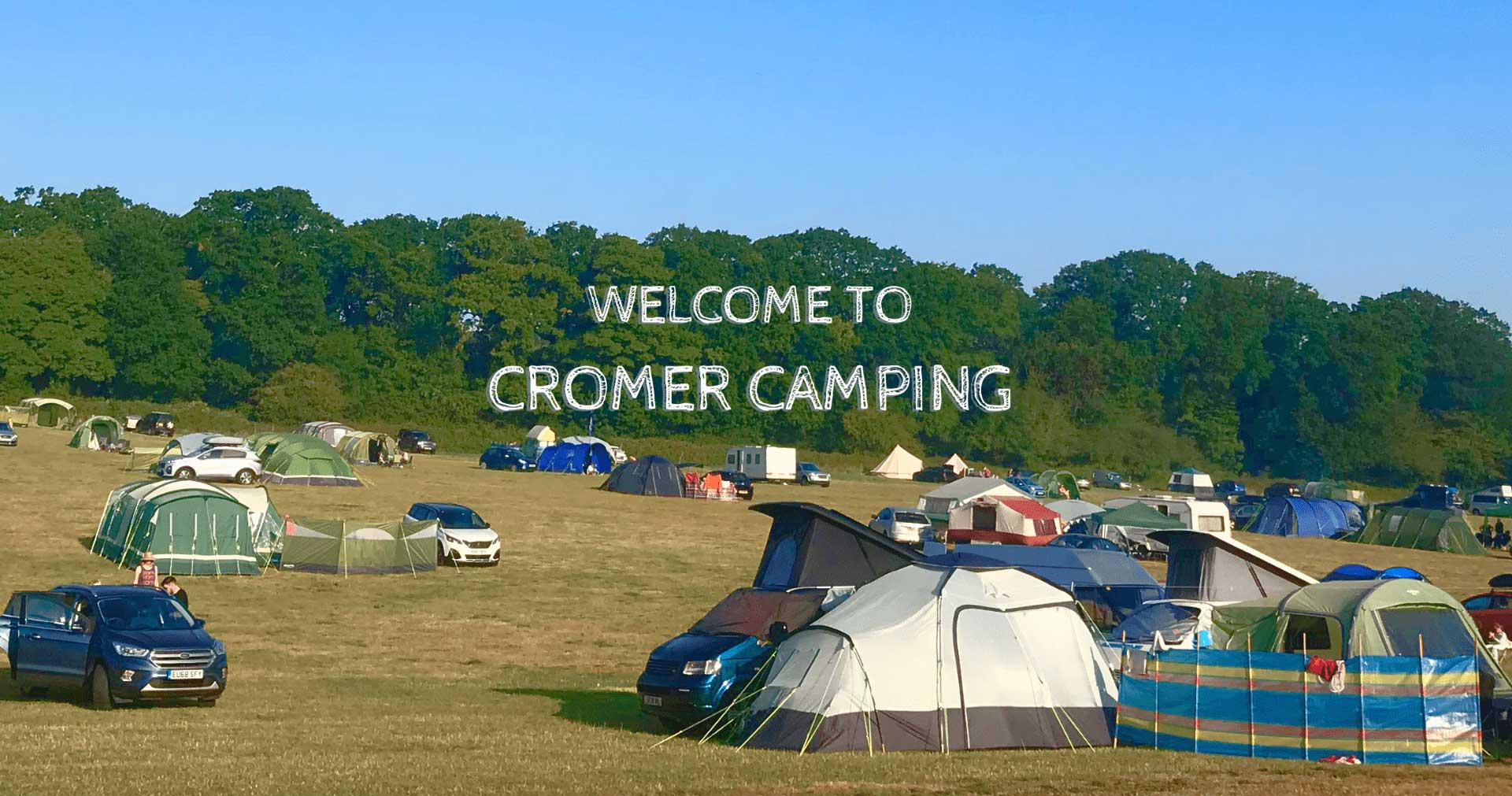 Cromer Camping in Cromer, Norfolk