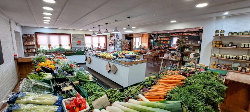 Landymore's Farm Shop & Tea Room in Stowbridge, Norfolk