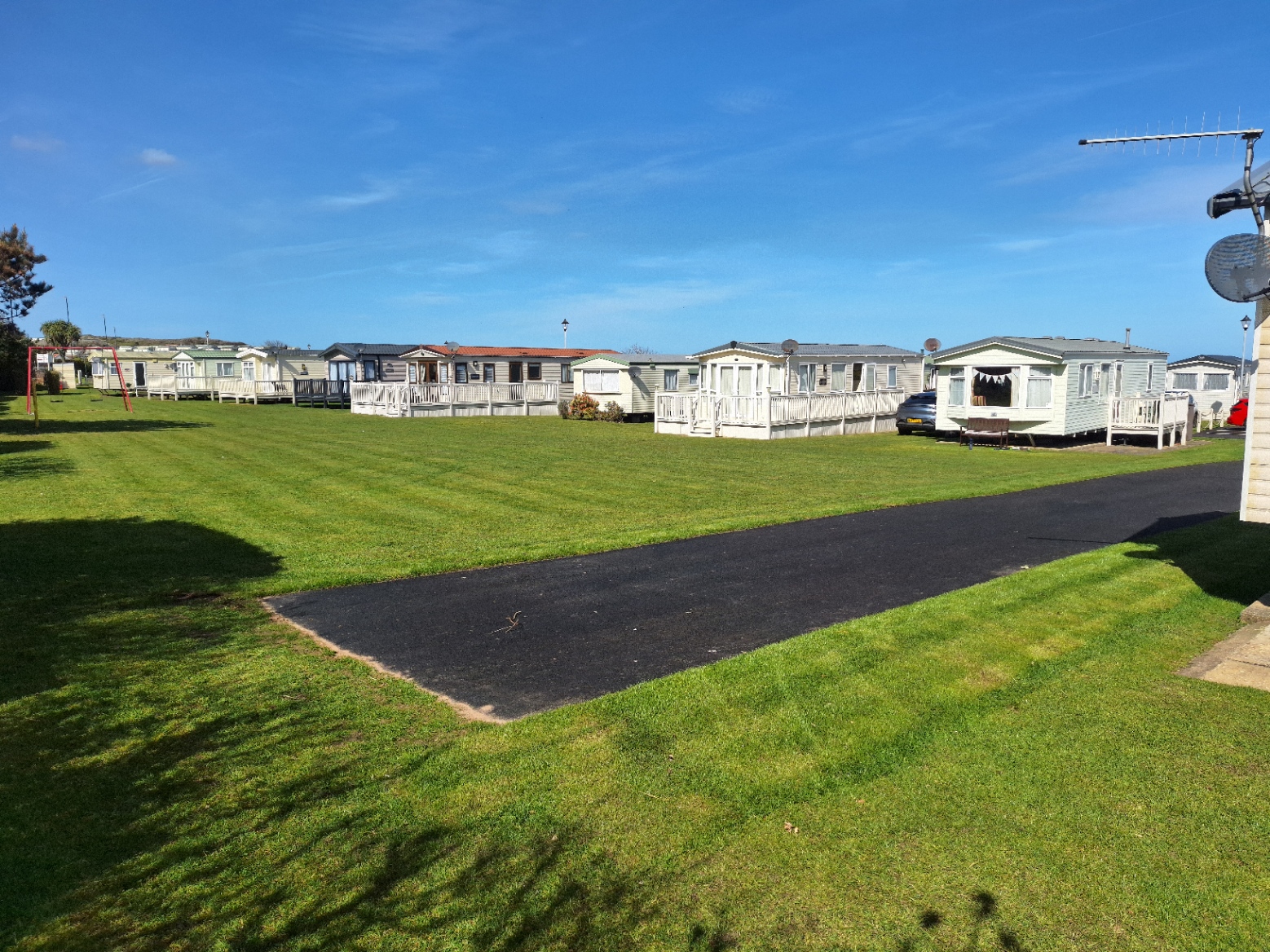 Leakes Caravan Park in East Runton, Norfolk
