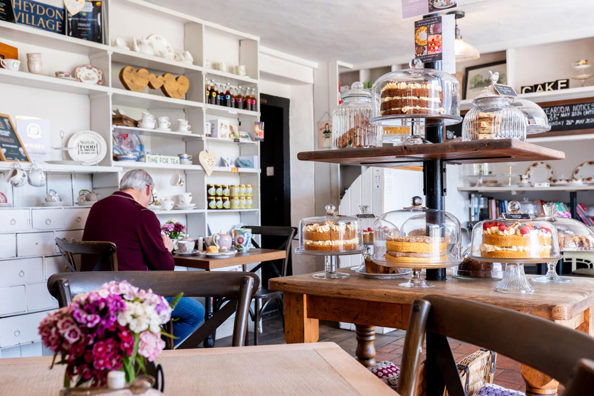 Heydon Village Tea Room in Heydon, Norfolk