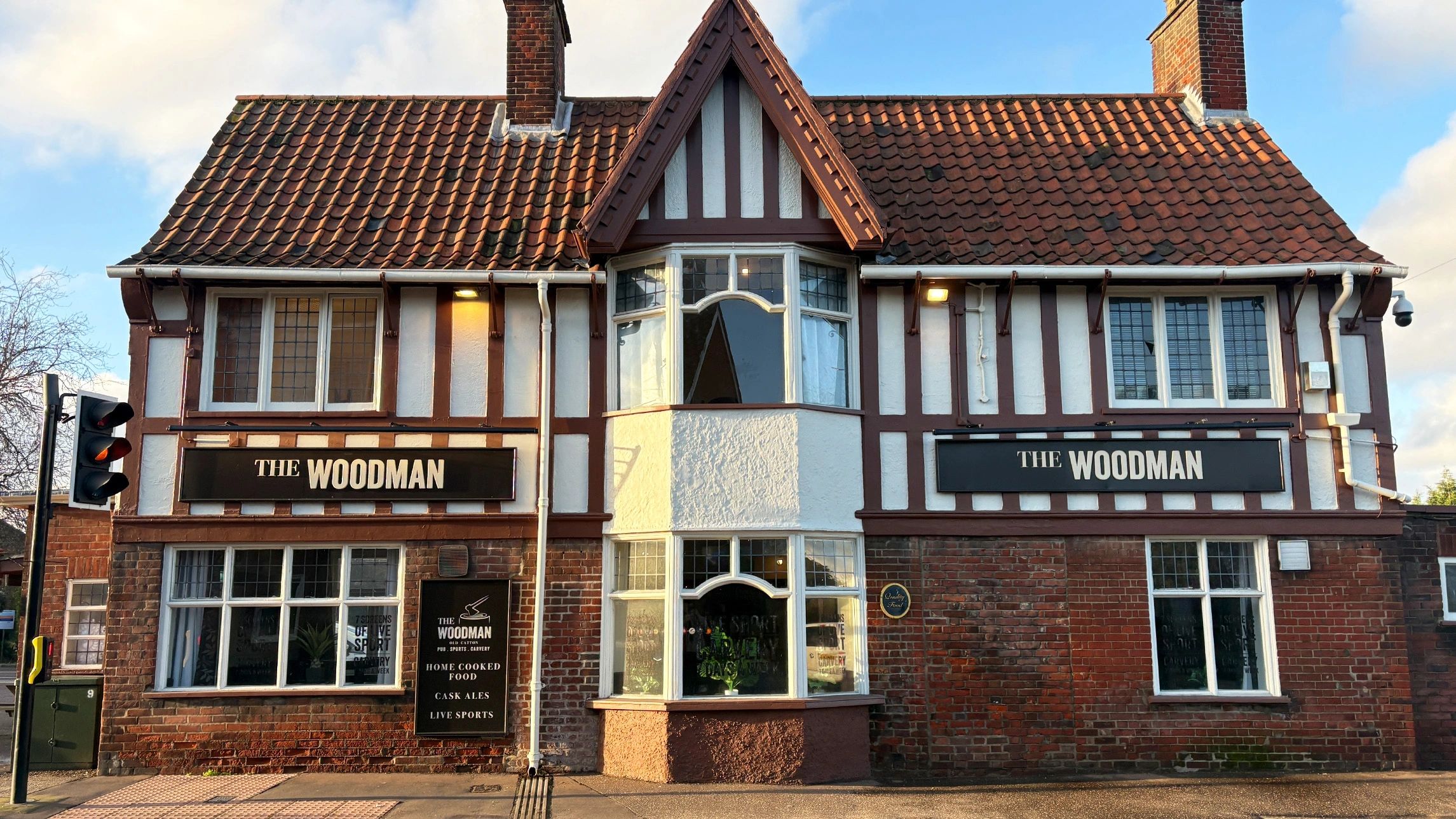 The Woodman Old Catton Ltd in Sprowston, Norfolk
