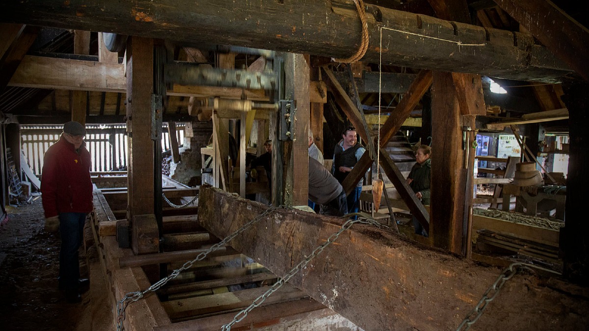 Gunton Park Sawmill in Suffield, Norfolk